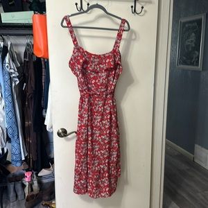 Size 14 red sundress